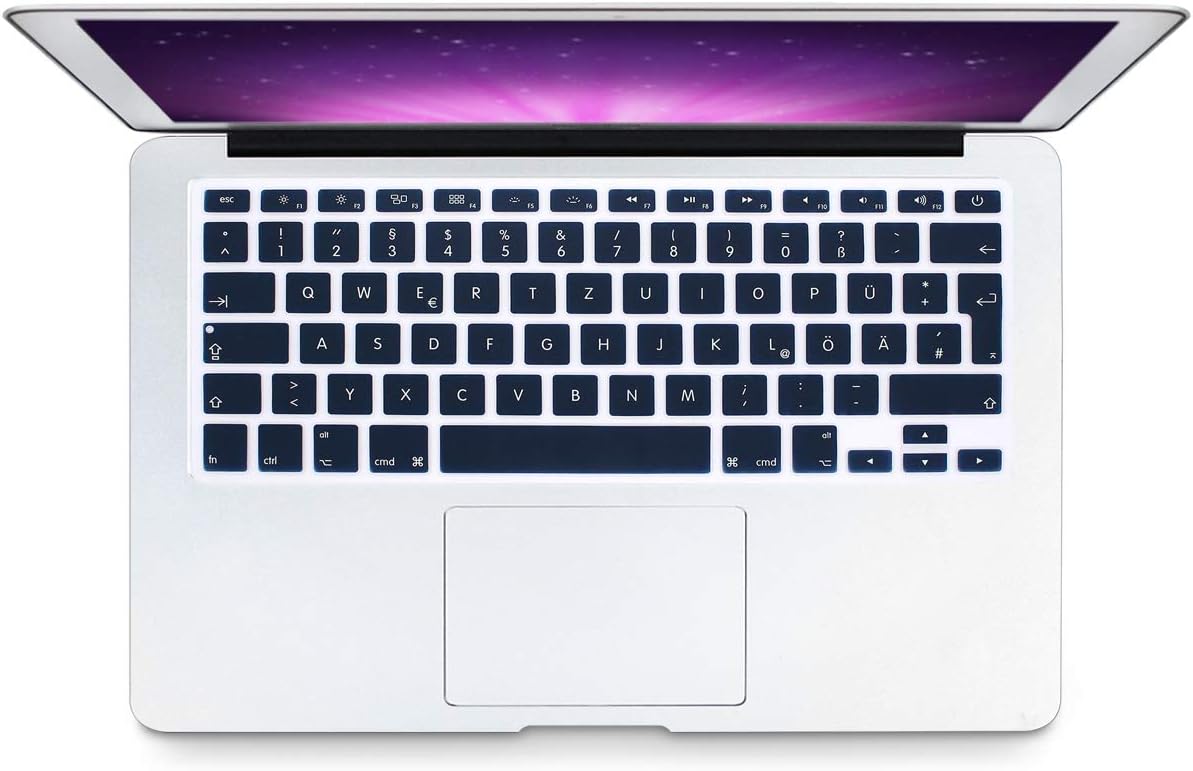 MMDW EU/UK German Language Keyboard Cover for Macbook Pro 13 Inch,15 Inch(with or without Retina Display - Image 3