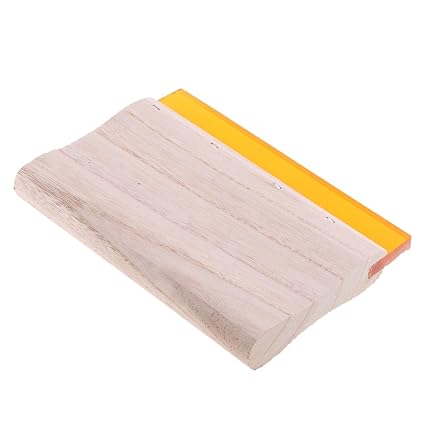 20cm Length 70durometer Silk Screen Printing Squeegee Wooden
