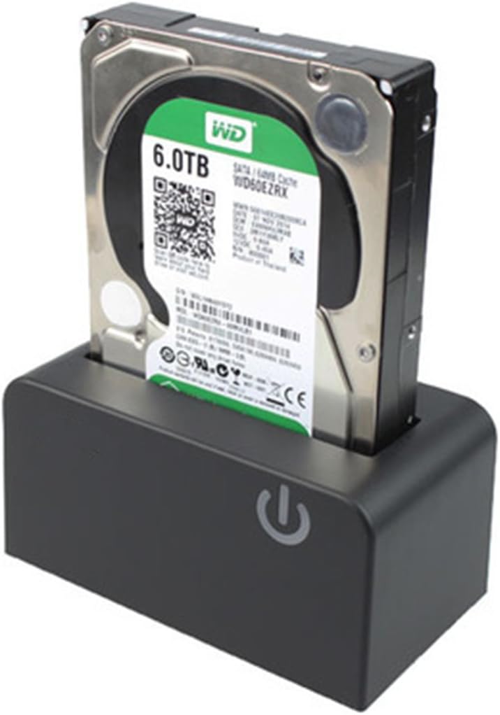 HDD Docking Station Sata A USB 3,0 Adaptador para 2,5 3,5 HDD Ssd Disco Duro Externo Caso Caja Carcasa Ssd Adaptador: Amazon.es: Electrónica