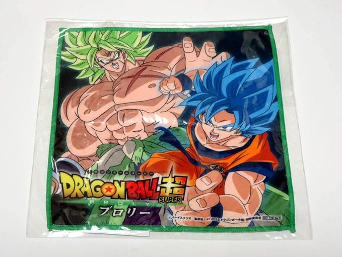 Amazon 劇場版 ドラゴンボール超 ブロリー マイクロファイバークロス 鳥山明 Dragon Ball Super ハンカチ ミニタオル ホビーグッズ アニメ 萌えグッズ 通販