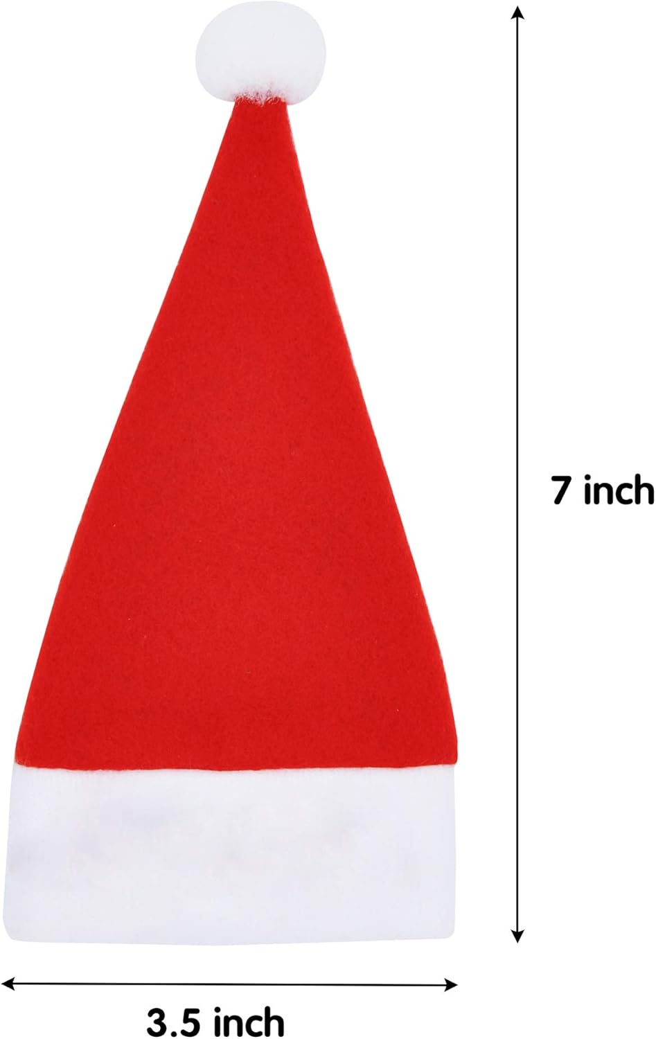 36 Pcs Santa Hats Silverware Holders Santa Hats Dinner Silverware Holders for Cutlery Party Dinner Table: Health & Personal Care