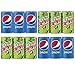 Pepsi and Mtn Dew Mini Can Variety Pack, 7.5 oz Cans, 24 Count(Packaging may vary)