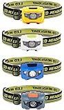 BABOOM BABOOM LED Headlamps Flashlight, 4-Pack Headlamp LED Flashlight with 2 Red Lights, Brightest LED Headlamp Torch Headlight Ultra Bright Head Lamp Waterproof LED Headlamp