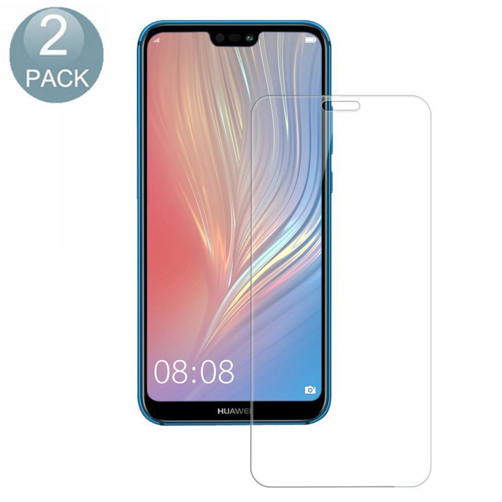AROC Pellicola salvaschermo Huawei P20 Lite, Pellicola protettiva in vetro temperato trasparente HD Pellicola protettiva da 0,3 mm sottile e 9H [Anti-graffio] [Bubble Free] [2 pezzi]