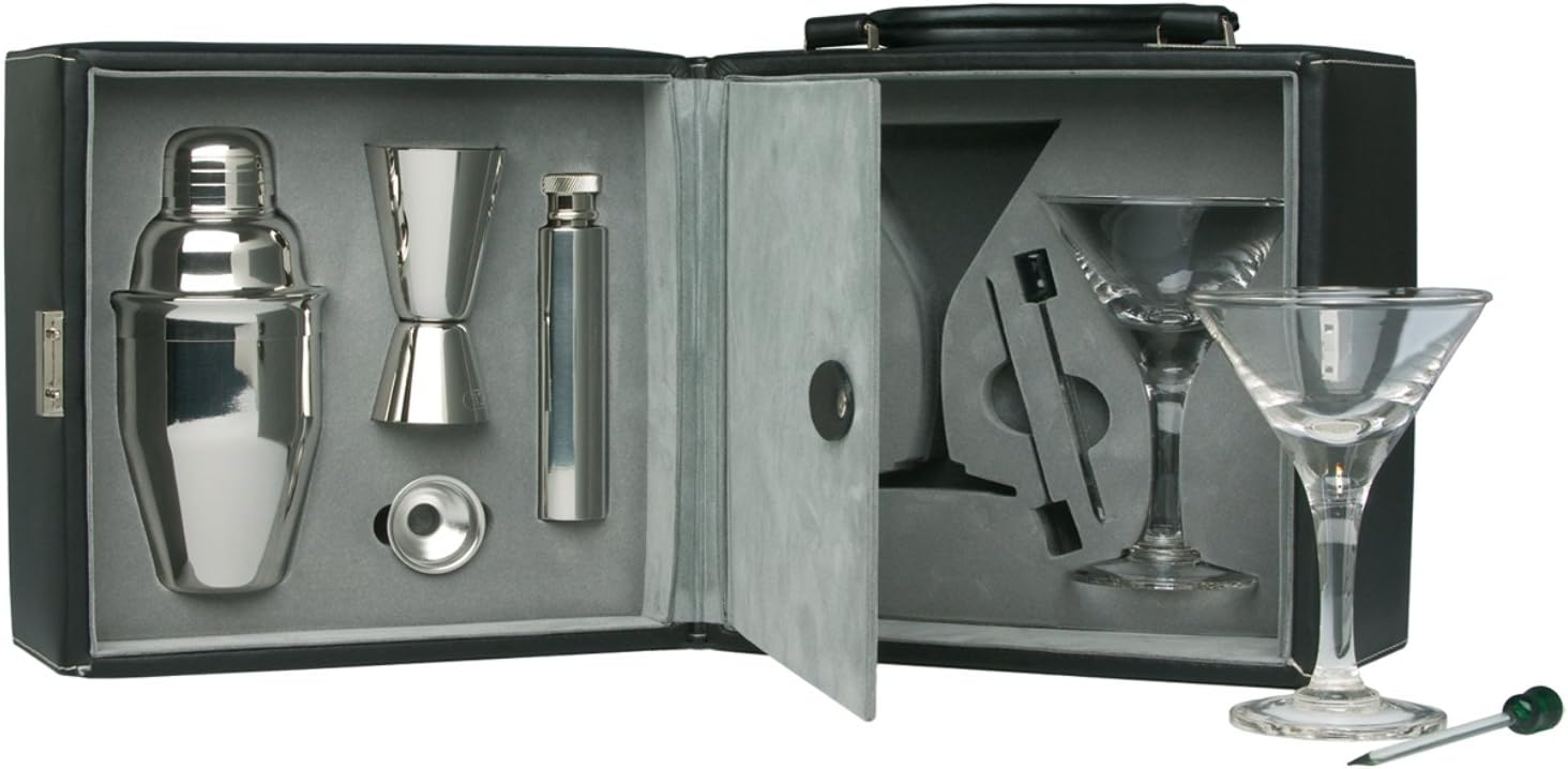 Kegworks Martini Travel Bar Set With 