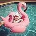 Nearly Natural Décor flamingo Shape Inflatable Baby Kids Float Seat Swimming Boat Ring