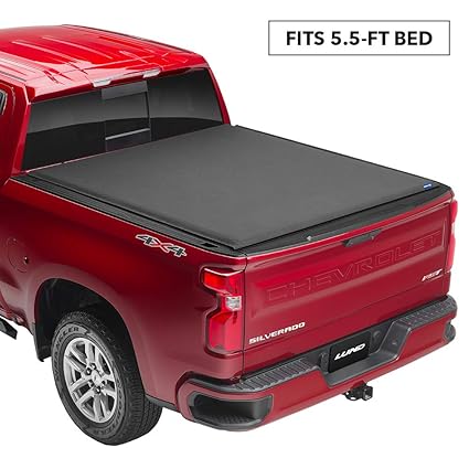Lund 96872 Genesis Elite Roll Up Tonneau Cover 5 1 2 Ft Bed Amazon In Car Motorbike