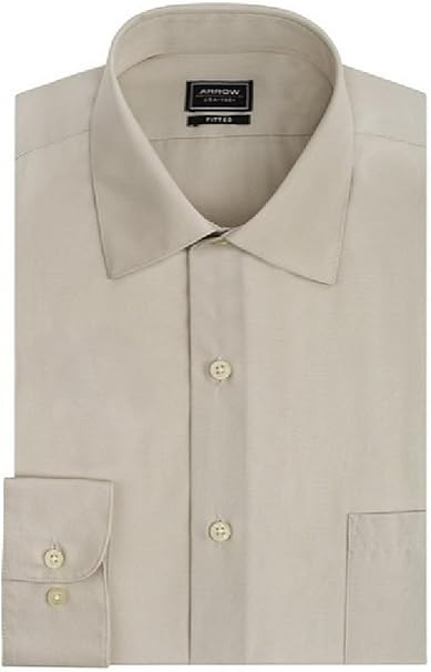 arrow fitted sateen dress shirts