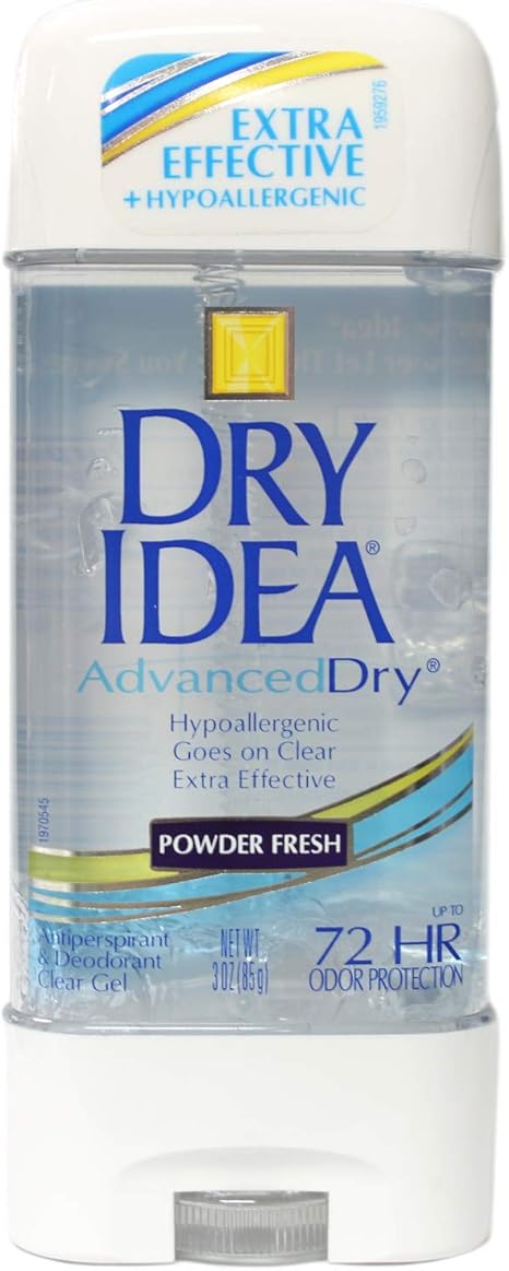 Amazon.com: Dry Idea Clear Gel Antiperspirant/Deodorant, Powder Fresh