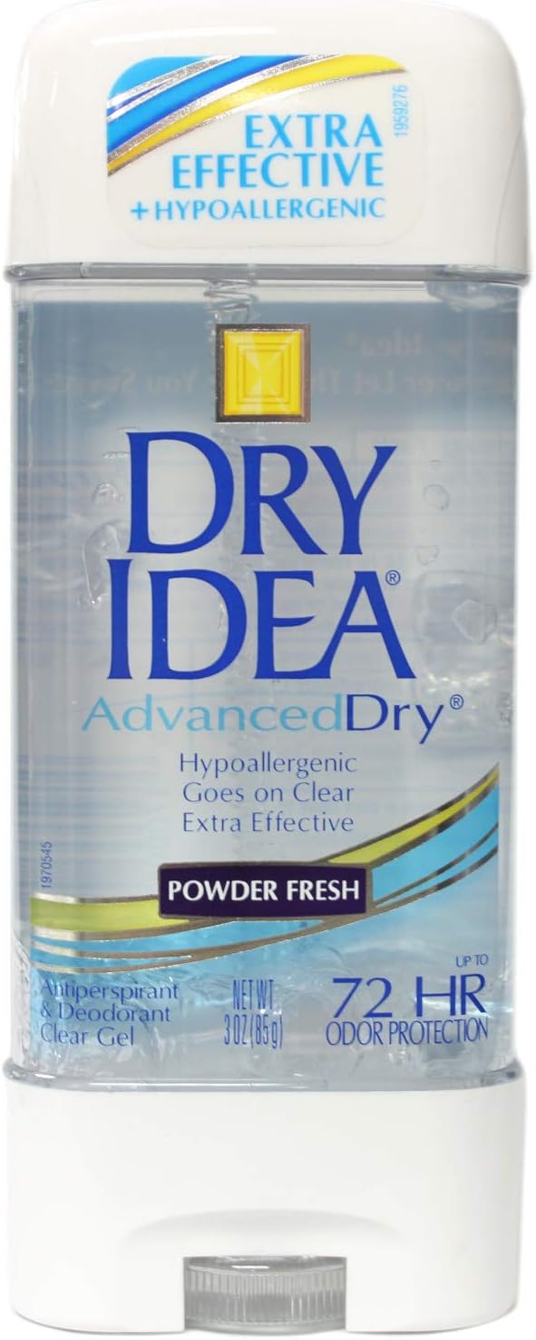 Dry Idea Clear Gel Antiperspirant/Deodorant, Powder Fresh