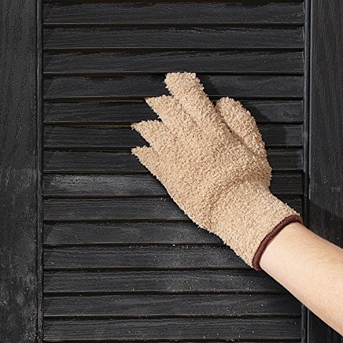 MAS18040 - CleanGreen Microfiber Cleaning and Dusting Gloves - Thumbnail 3