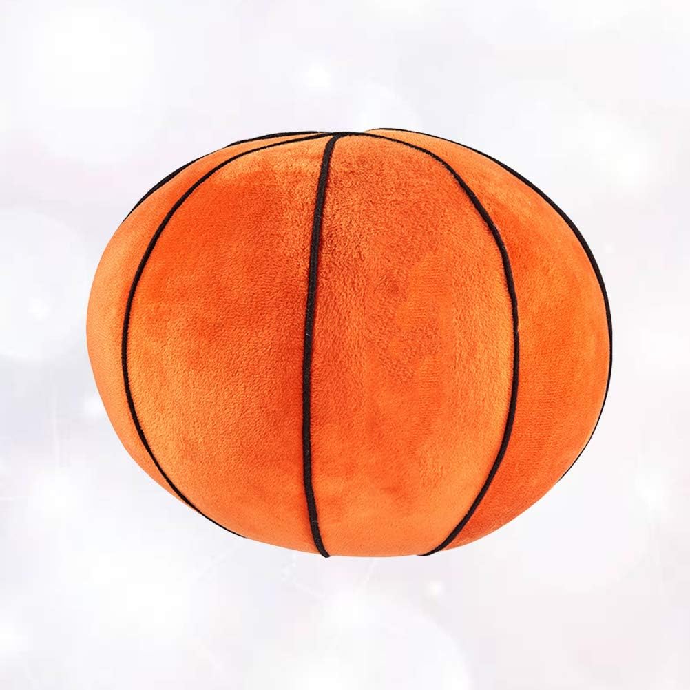 Lioobo Plush Ball Toy Simulation Stuffed Basketball Pillow Soft