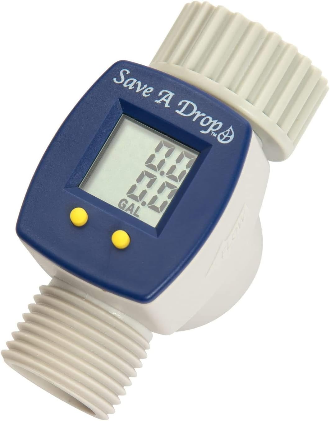 P3 Save A Drop Water Flow Meter | Measure Gallon Usage From an Outdoor Garden Hose | Helps Conserve Water: Home & Kitchen