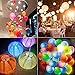 LEORX 30 White LED Paper Lantern Lights for Balloons Party Floral Decoration, Waterproof (30)