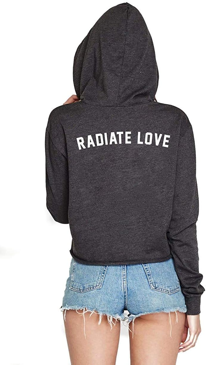 spiritual gangster radiate love sweatshirt