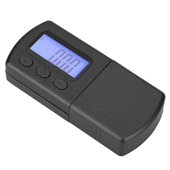 Tosuny Tonarmwaage Stylus-Messgerät, Stylus-Kraftmessgerät mit LCD-Bildschirm Digitalpatrone Stylus-Tracking-Kraftmessgerät-M