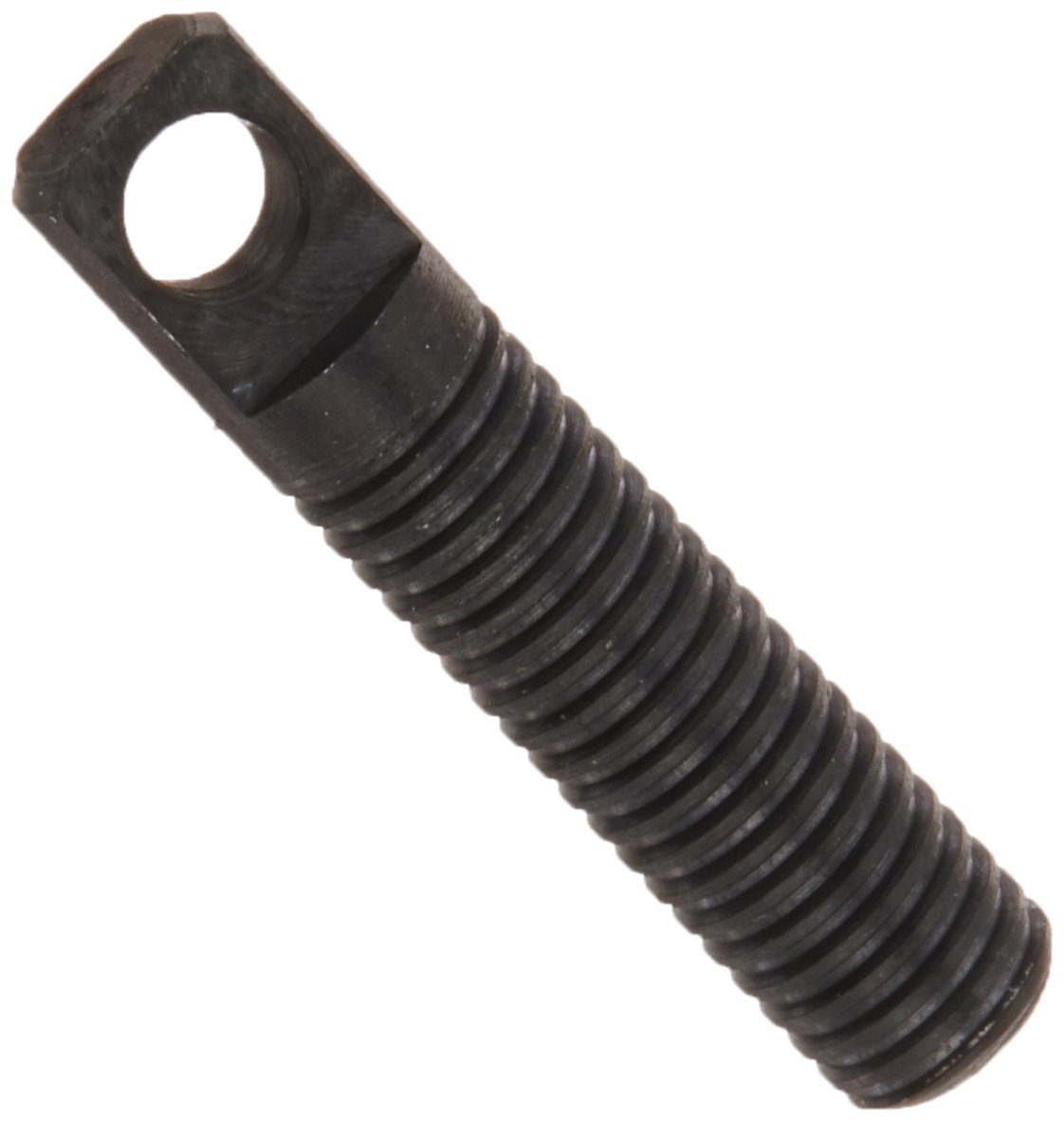 Steel Spring Anchor, Black Oxide Finish, 648 Thread Size, 5/8" Length, 0.080" Hole Size, Made