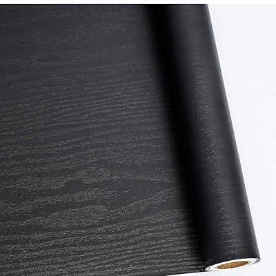 Abyssaly White Wood Effect Vinyl Wrap 60cm x 300cm Self Adhesive