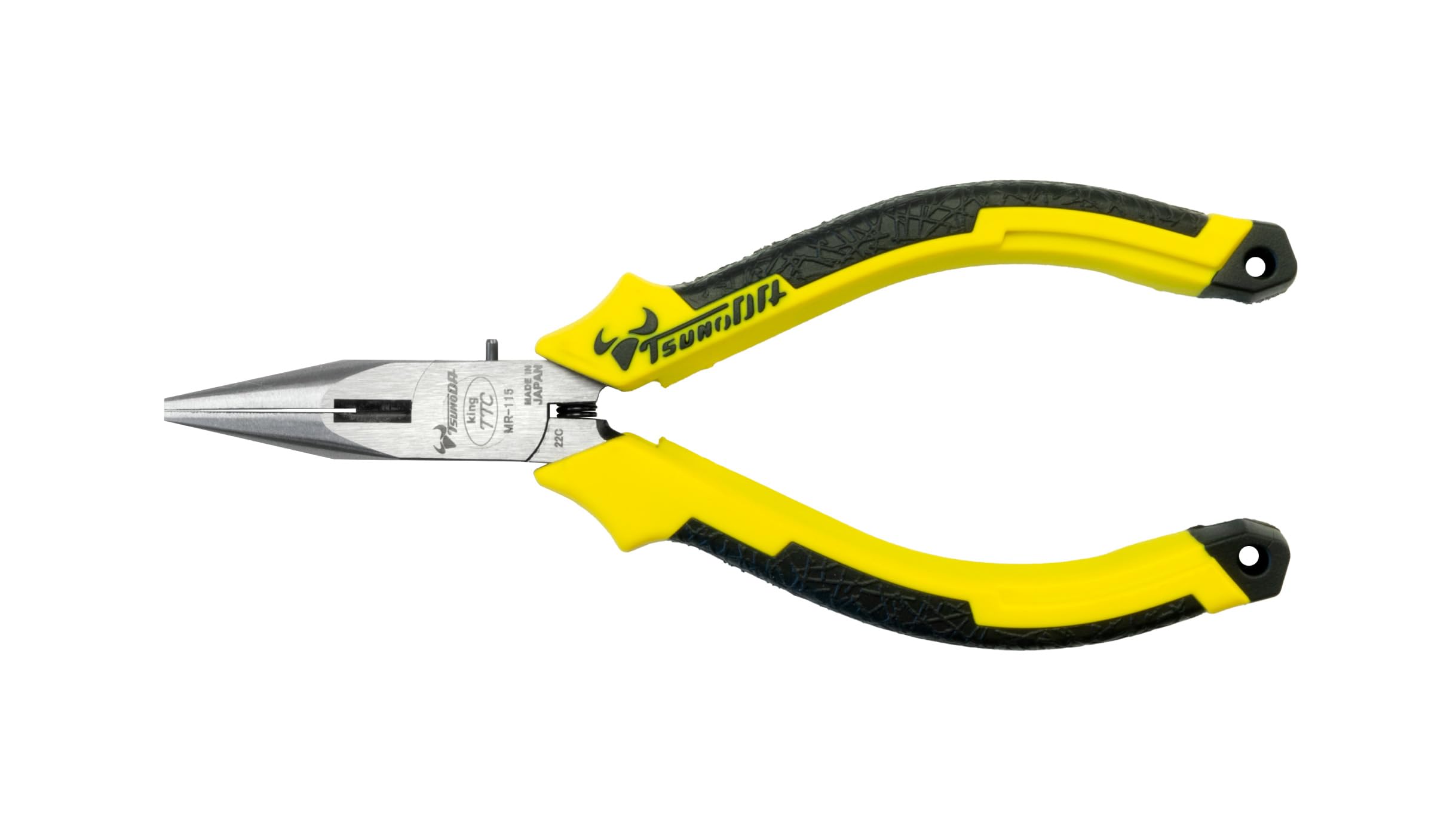 TSUNODA MR-115DG, Long Nose Pliers 115mm TG Grip