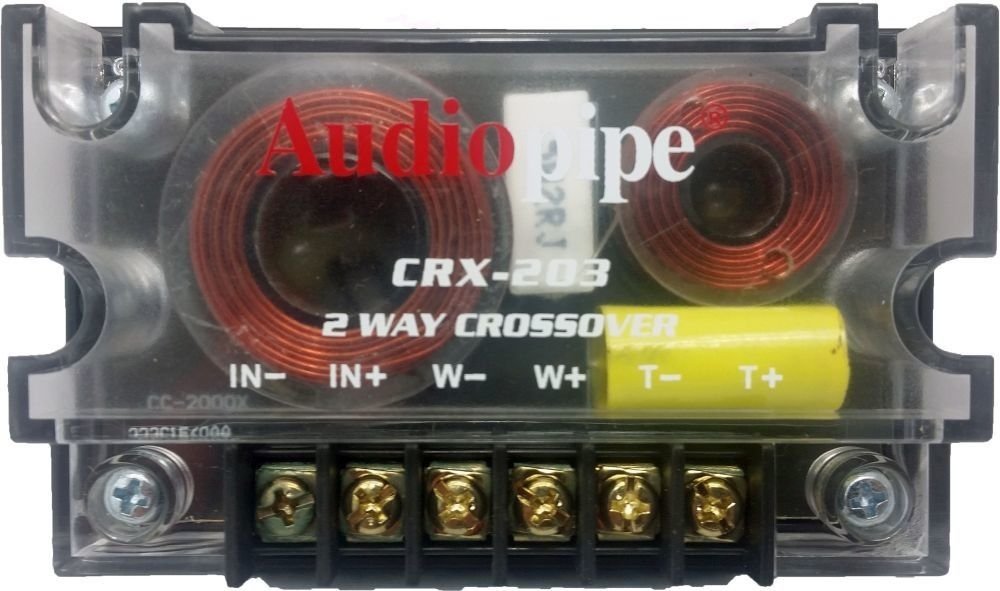 AUDIOPIPE CRX-203 Redes cruzadas pasivas de audio para automóvil de 2 vías y 4 ohmios CRX203