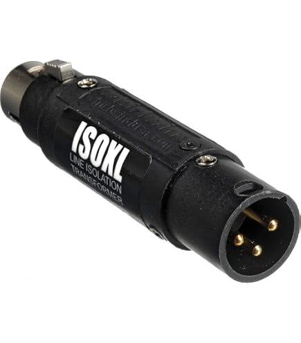Isolateur De Boucle De Masse DigitalLife GLI-635 - Connectique 6,35 Mm F/F, Pour Guitare, Casque, Studio Audio