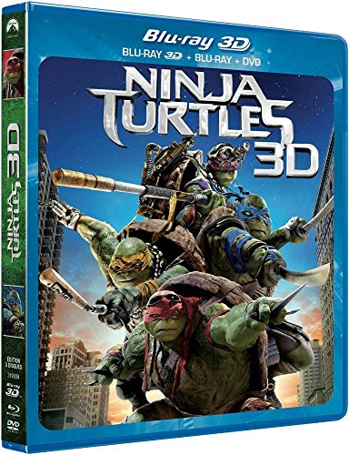 Ninja Turtles - Combo Blu-ray3D + Blu-ray+ DVD