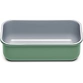 Caraway Non-Stick Ceramic 1 lb Loaf Pan - Naturally Slick Ceramic Coating - Non-Toxic, PTFE & PFOA Free - Perfect for Pound Cakes, Breads, & More - Sage