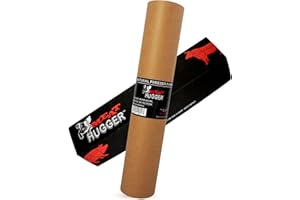 Meat Hugger Natural Freezer Paper Dispenser Roll - Poly Coated Moisture Resistant Freezer Paper for Meat Wrapping - Freezer Burn Resistant - 17.25 inch by 175 feet