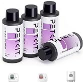 PETKIT Air Purifying Refills for PuraX PuraMax Self-Cleaning Cat Litter Box, 100% Natural Ingredients Odor Remover, 4 Bottles Odor Eliminating Replacement Refills, Quickly Odor Control