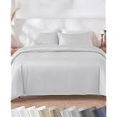 California Design Den Luxury King Size Duvet Cover Set, Silver | Soft 400 Thread Count 100% Cotton Sateen Backed by GH Seal, Duvet Cover &amp; Pillow Sham 3 Pc Set, Button Closure &amp; Corner Ties