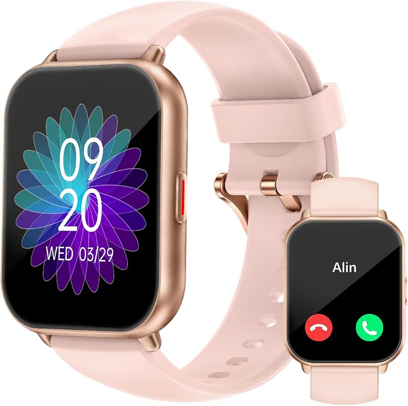 RUIMEN Smart Watch 1.85-inch HD Screen SpO2 Heart Rate IP68 100+ Sports
