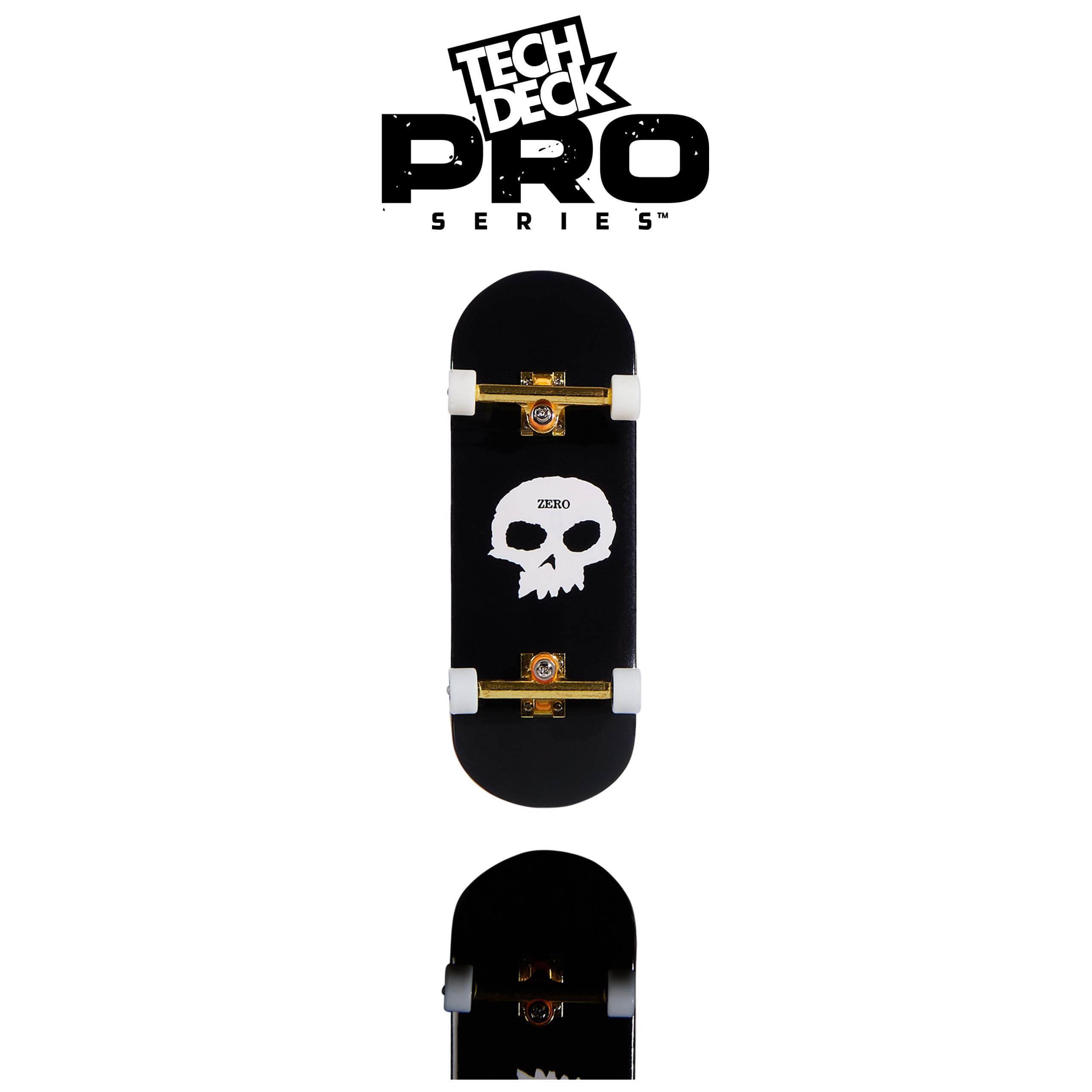 TECH DECK Zero Pro Series Finger Board with Storage Display, Built for Pros; Authentic Mini Skateboards, Kids Toys for Ages 6 and up