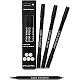 Edible Markers for Cookies Food Coloring Pens Fine and Thick Tip Food Grade Gourmet Writers for DIY Fondant Cakes Frosting Ea
