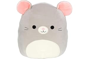 Squishmallows Official Kellytoy Plush 7.5 Inch Squishy Stuffed Toy Animal (Misty Mouse)