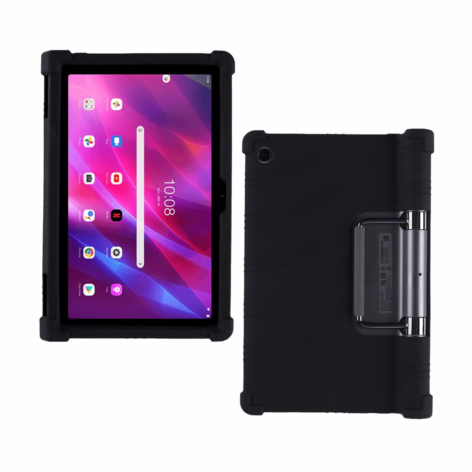 MOOPW Case for Lenovo Yoga Tab 11 - Soft Silicone Kids Friendly Rubber Shell Shockproof Protective Cover for Lenovo Yoga Smart Tab 11 YT-J706F/N 11 Inch Tablet 2021