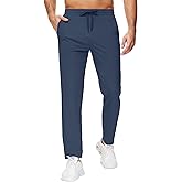 MIVEI 29"/34"/36" Inseam Men's Tall Sweatpants with Zipper Pockets Men Joggers Running Workout Athletic Gym Track Pants