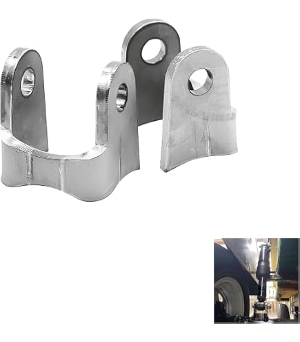 Allstar Weld-On Coil-Over Shock Mounting Bracket - Wide Flat Mount For Round Or Rectangular Tubing