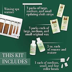 Clean + Easy Roll On Wax Kit (120V) - Complete