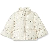 Amazon Essentials x Sofia Grainge Toddler and Baby Girls' Taffeta Puffer Jacket