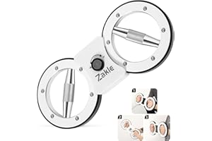 Zakle Rotator Burn Machine, 8-12LB Rotating Arm Exercise Equipment with Adjustable Resistance 360 Degree Rotating Grips, Spinning Arm Machine Grips Forearm Trainer