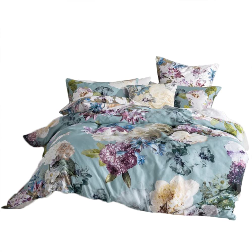 Linen House Lena Duvet Cover Set, Cotton, Multi, Single