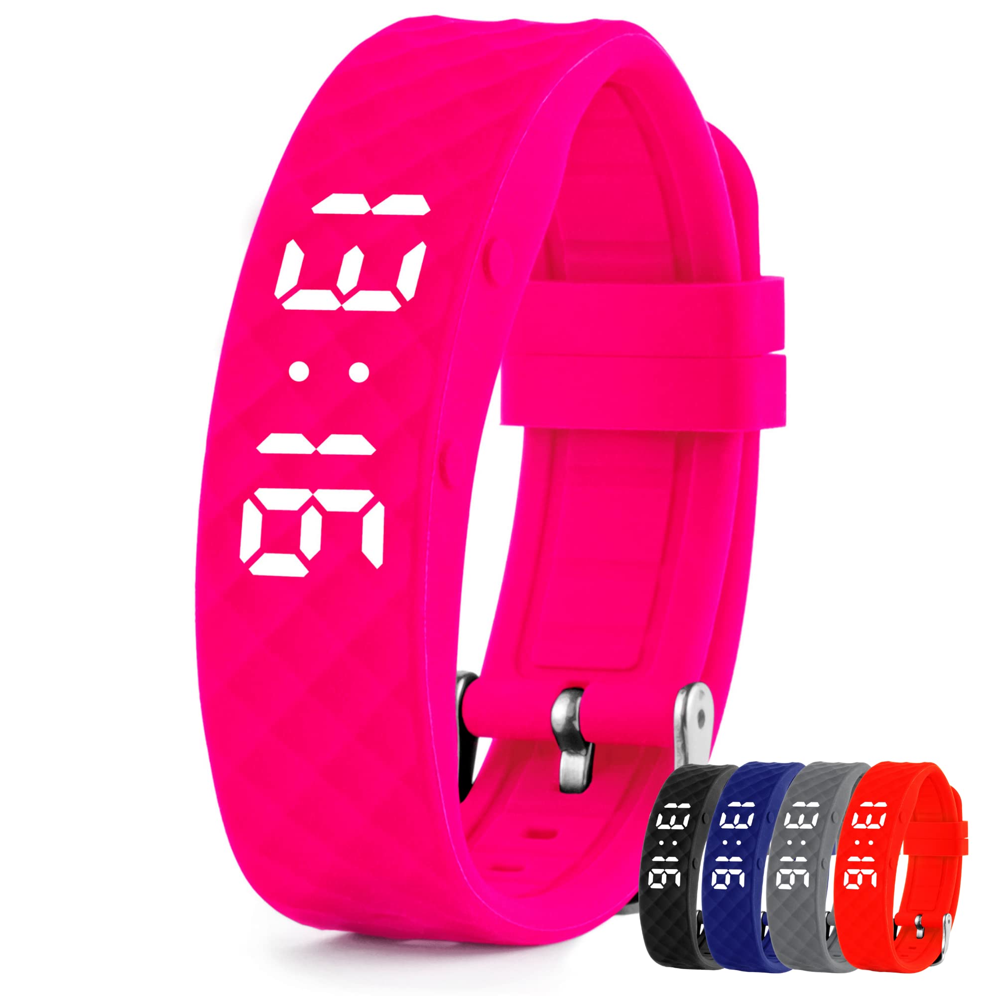 Photo 1 of Tabtime Vibrating Alarm Wristband - Silent Alarm Watch for Adults and Kids - with up to 10 Personal Alarms or Pill Reminders per Day?