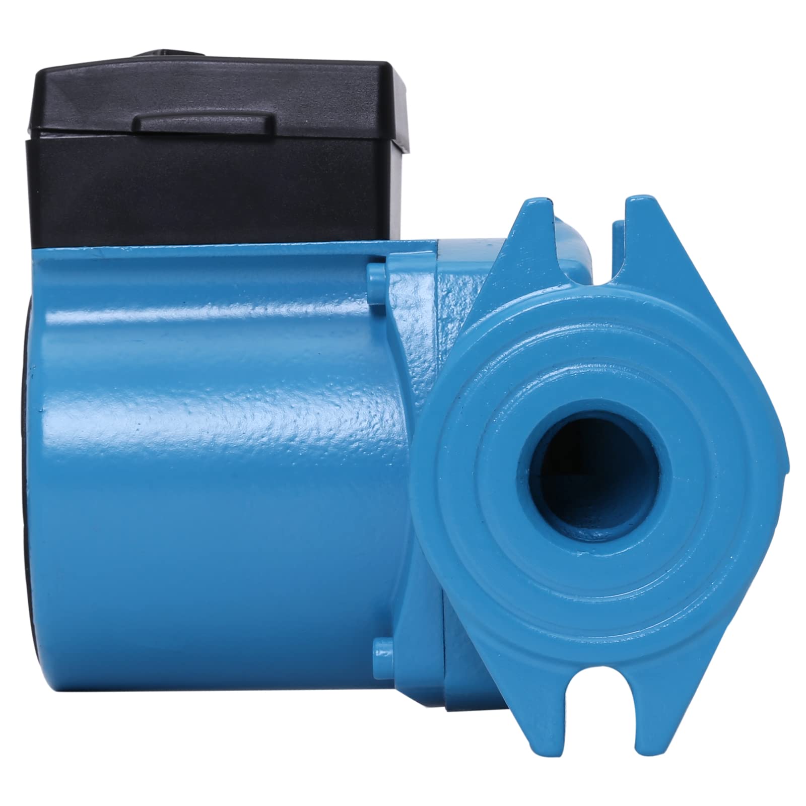 BOKYWOX 3-Speed 1 Inch Hot Water Recirculating Pump, 1/8HP Booster Pump, 110-120V, Flange Circulation Pump for Water Heater/Floor Heating