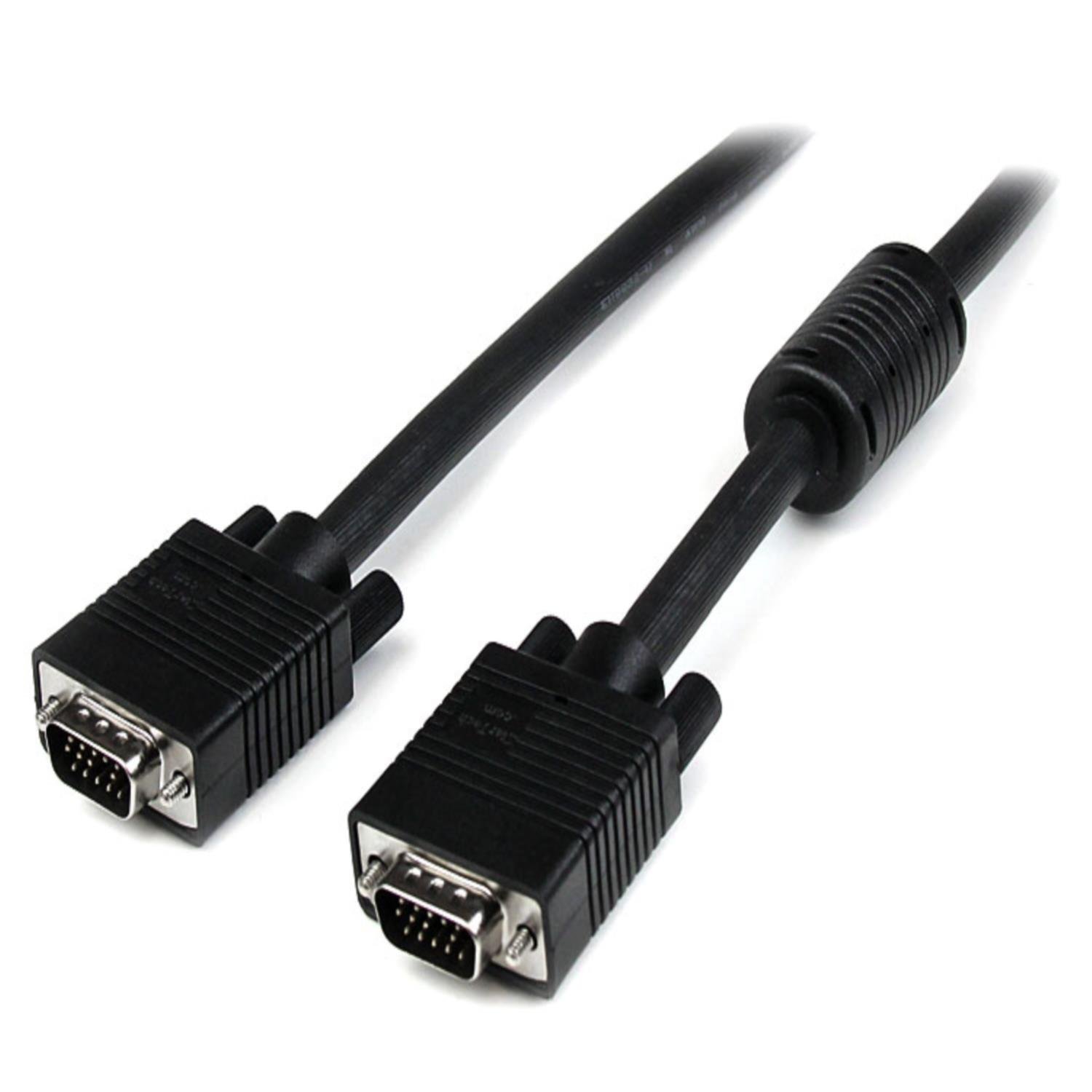 StarTech.com 2m Coax High Resolution Monitor VGA Video Cable - HD15 to HD15 M/M - 2m VGA Cable - HD15 to HD15 Cable (MXTMMHQ2M)