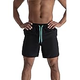 AITLGINVEN Mens Swim Trunks 6" Quick Dry Swim Shorts with Mesh Lining Swimwear Bathing Suits with Zipper Pocket