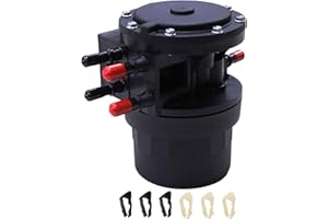 GERTRDTI F1UZ-9B263-B Fuel Tank Reservoir Selector Valve Assembly Compatible With Ford F150 F250 F350 1989-1997 Dual Tank Replaces F1UZ-9B263 F1UZ9B263B