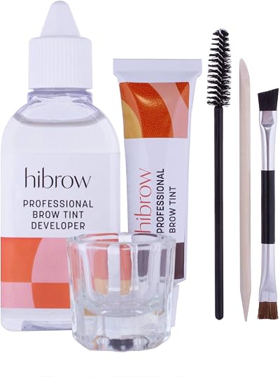 Hi Brow Professional Tinting Kit Light Brown Eyebrow Tint 15ml 50ml
