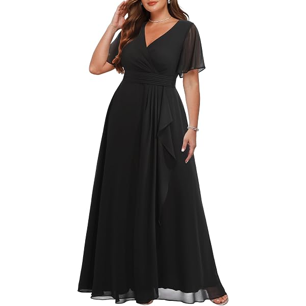 chinese dress ladies Amazon.com: Ever-Pretty Women's Elegant A-Line V Neck Sheer Long Sleeves  Plus Size Sequin Formal Dress Evening Gown Black US14 : Clothing, Shoes &  Jewelry