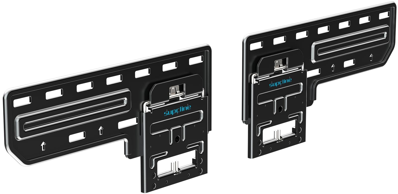 Photo 1 of Supcline Ultra Slim TV Wall Mount for 42 to 100 inch Flat & Frame TVs, Only 0.31” Low Profile Flat to Wall TV Mount, Micro Gap Wall Mount tv Bracket, Hold up to 176 lbs, Blends in Any Interior