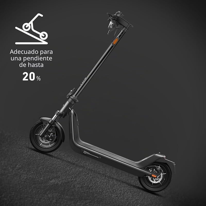 KQi 300P (DE) Patinete eléctrico Legal en Carretera, Negro/Antracita